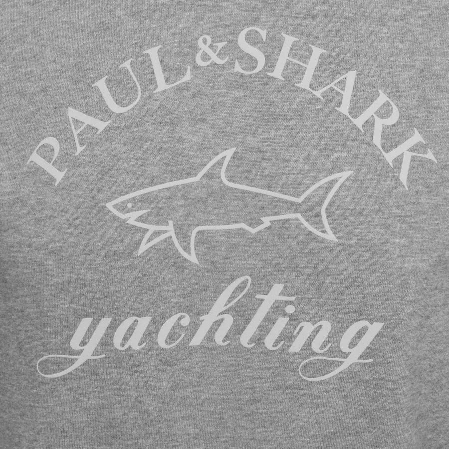Alternative Image for ProductPaul And Shark Logo Hoodie Grey3